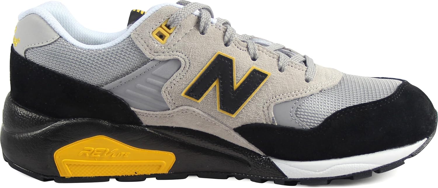Amazon Com New Balance 580 Elite Edition Revlite Zapatillas Deportivas Para Hombre Talla Mediana Color Negro Ropa Zapatos Y Joyeria