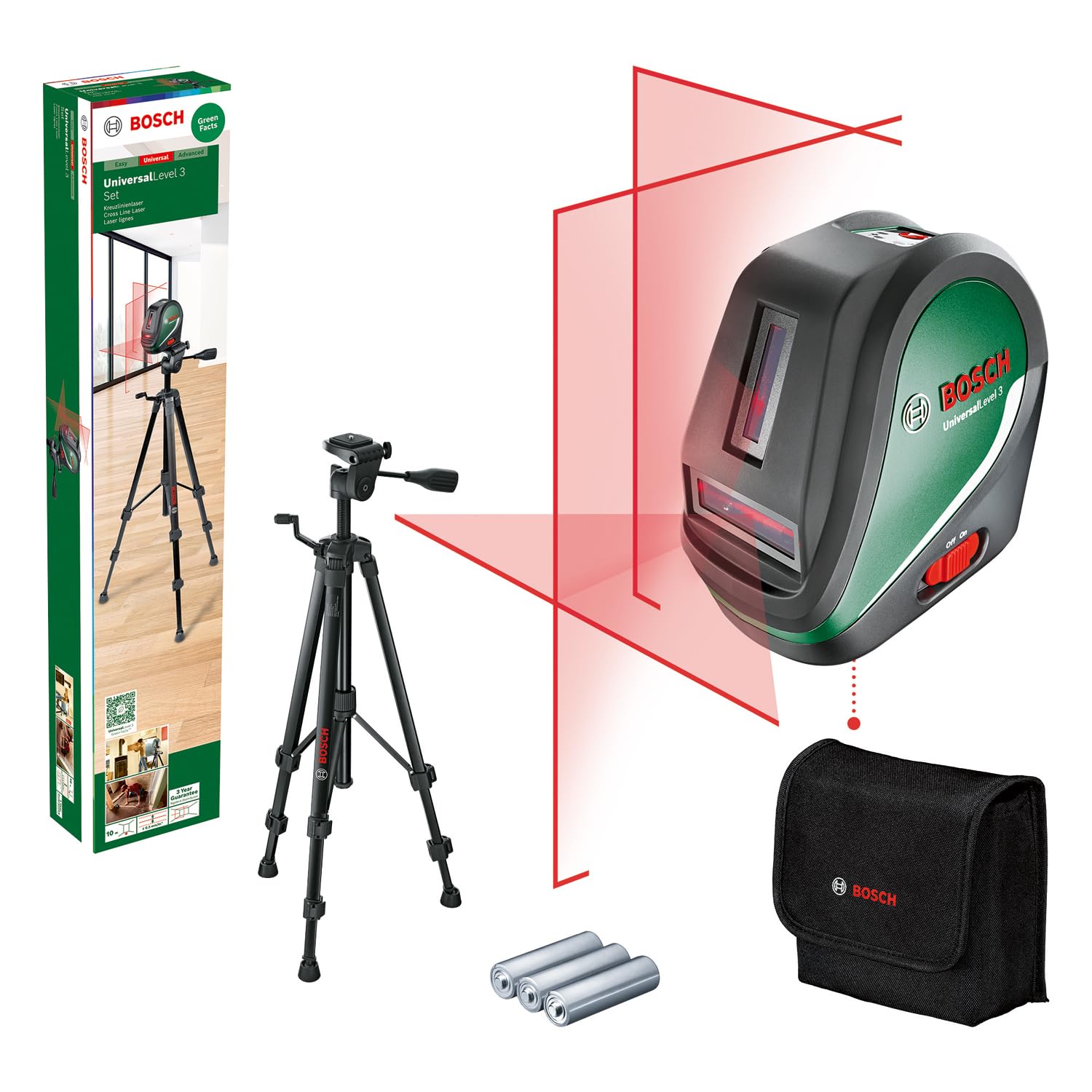 UniversalLevel 3 + Tripod (Standard Carton)