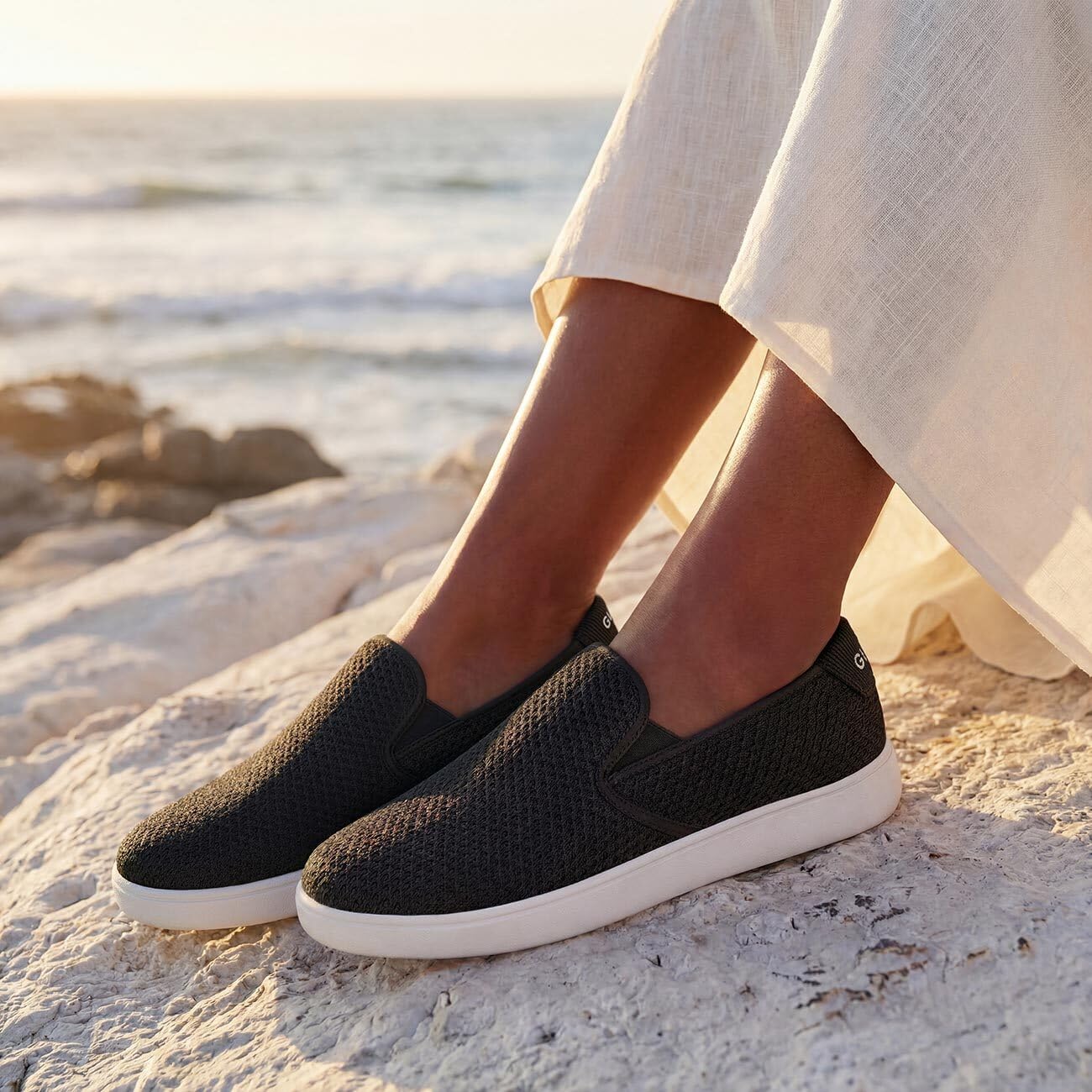 Giesswein Wood Sneaker Slip On Women - Sportliche Slip-on Stoffschuhe