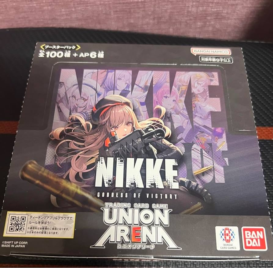 Amazon.co.jp: UNION ARENA 勝利の女神 NIKKE BOX テープ付き ニケ 