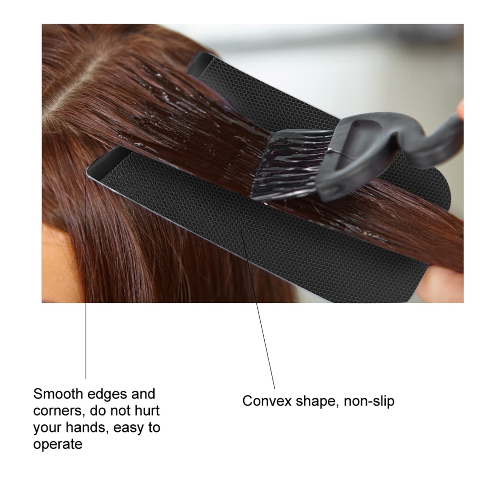 Mxtech Strumento per lo styling dei capelli Antiscivolo Highlighting Board Balayage Board colore per parrucchieri