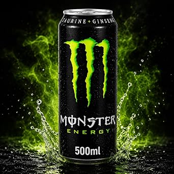 Monster Energy Drink Can 500 ml (Pack of 24)