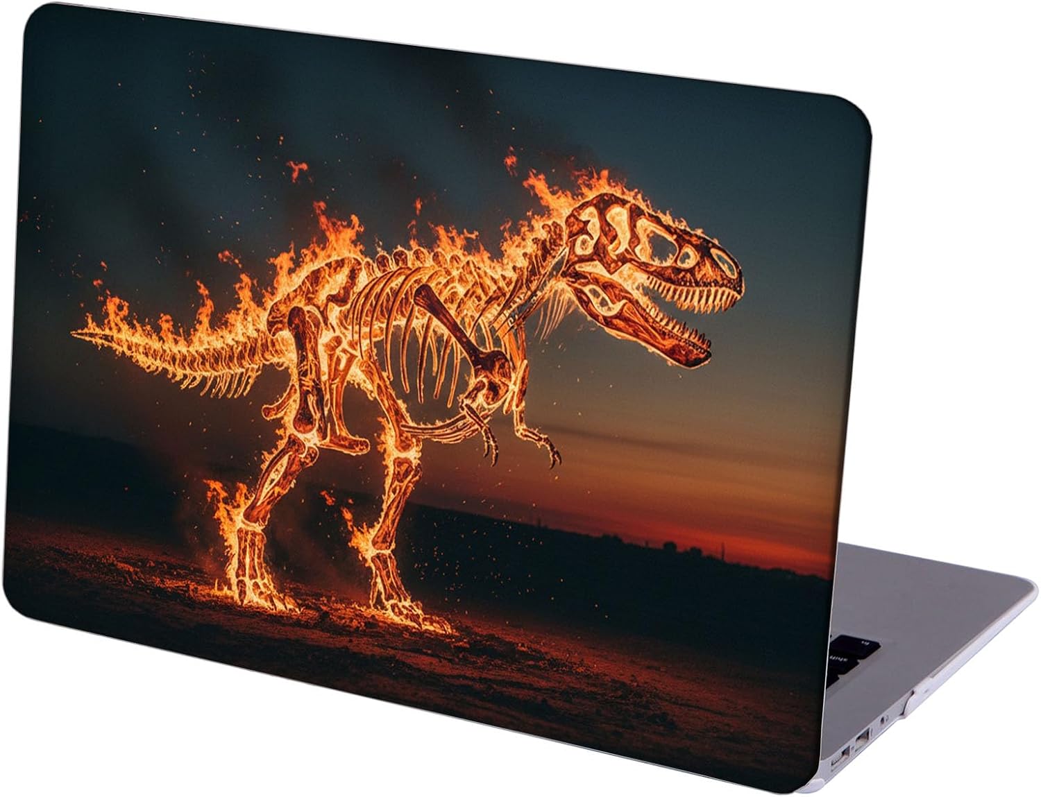 Compatible with MacBook Neo 13-inch, Hard Shell Case with Keyboard Cover and Screen Protector (A3404 A18 Pro chip, 2026 Release) - Dinosaurs MC22865