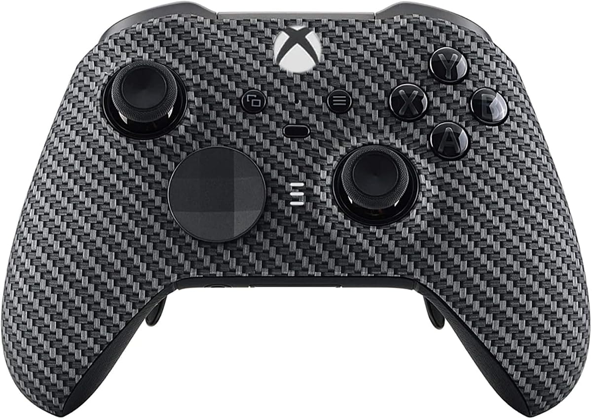 Custom Controllerzz Elite Series 2 Controller Compatible With Xbox One, Xbox Series S and Xbox Series X (Carbon Fiber)