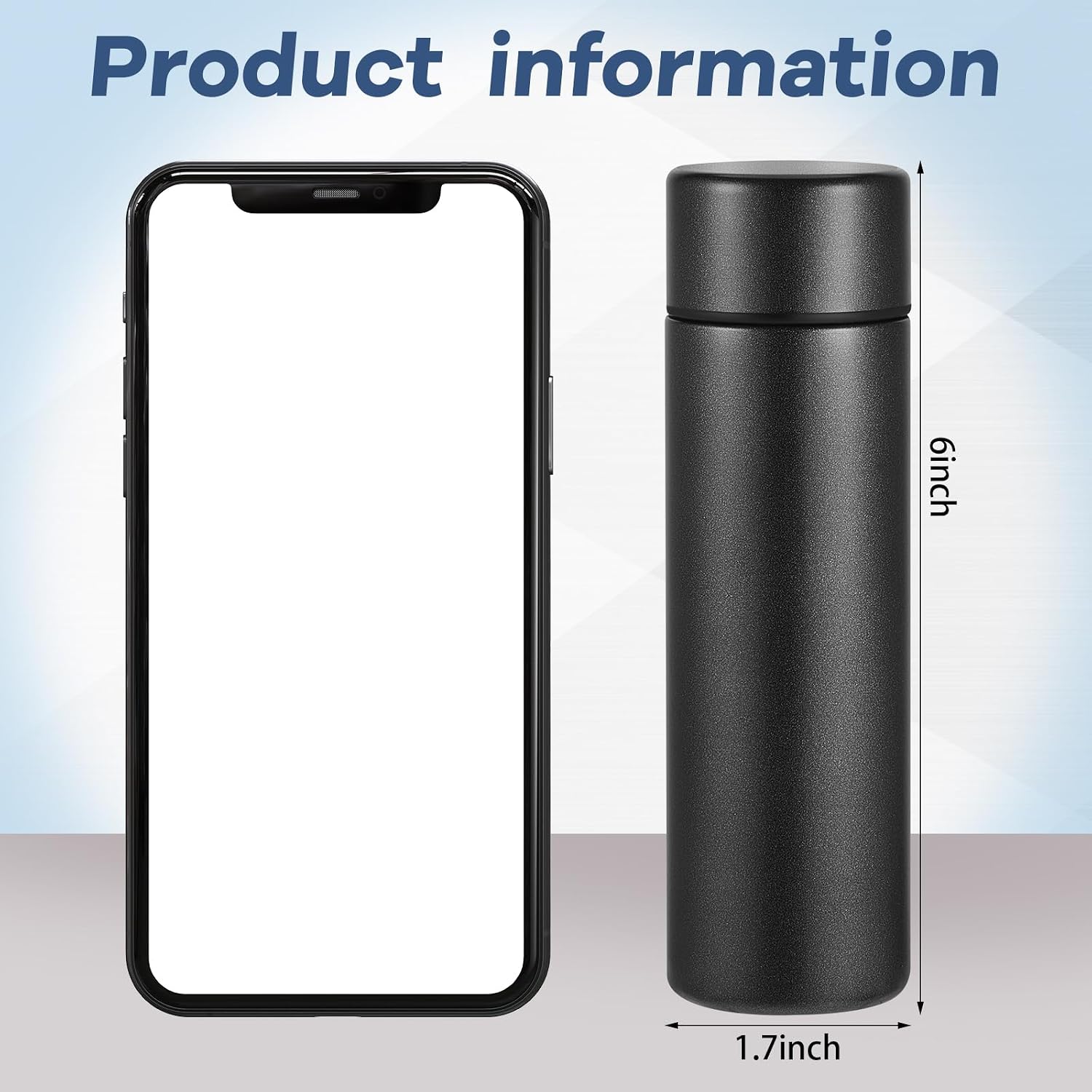 Irenare 5oz Mini Water Bottle Mini Insulated Stainless Steel Bottle Purse Water Bottle Cute Leak Proof Flask Keeps Drink Cold and Hot for Purse Women(Pink, Green,2 Pieces)