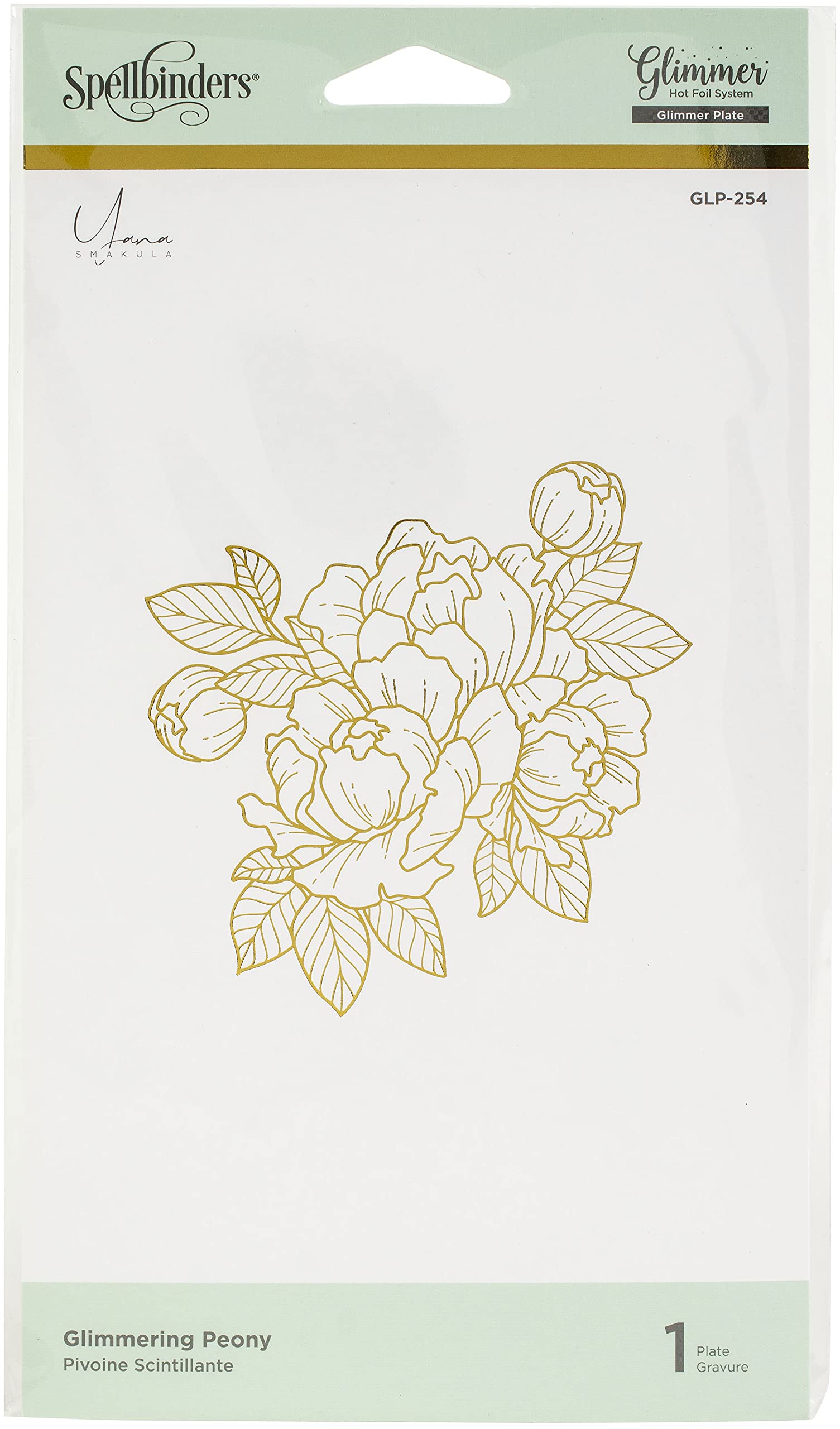 Spellbinders Metal Glimmering Peony