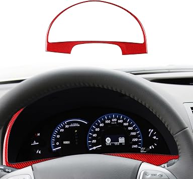 for Toyota Camry 2007-2011 Accessories Speedometer Cover Red