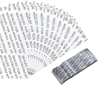 uxcell 200Pcs Shrink Bands, 85x35mm PVC Clear Perforated Heat Shrink Wrap Band for Bottles, Jars Seal for Dropper Bottle, Test Tube Bottles