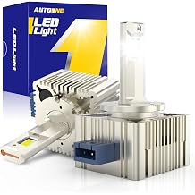 AUTOONE 2026 Upgraded D1S D1R Headlight Bulbs, 1200% Bright 60000 Lumens