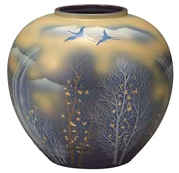 九谷焼　金雲木立10号花瓶 71o7OSEVxlL._UF350,350_QL50_.jpg