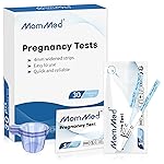 MomMed Pregnancy Test, 30 HCG Pregnancy Test Strips for Early Detection, Over 99% Accurate, 30 Free Urine Cups, Bulk Pregnancy Tests for Home Use, Pruebas de Embarazo