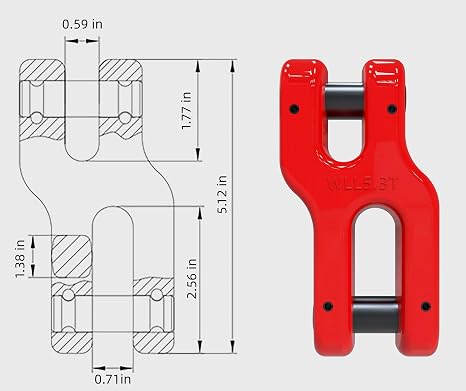 Chain Connector Traction Hoisting Link