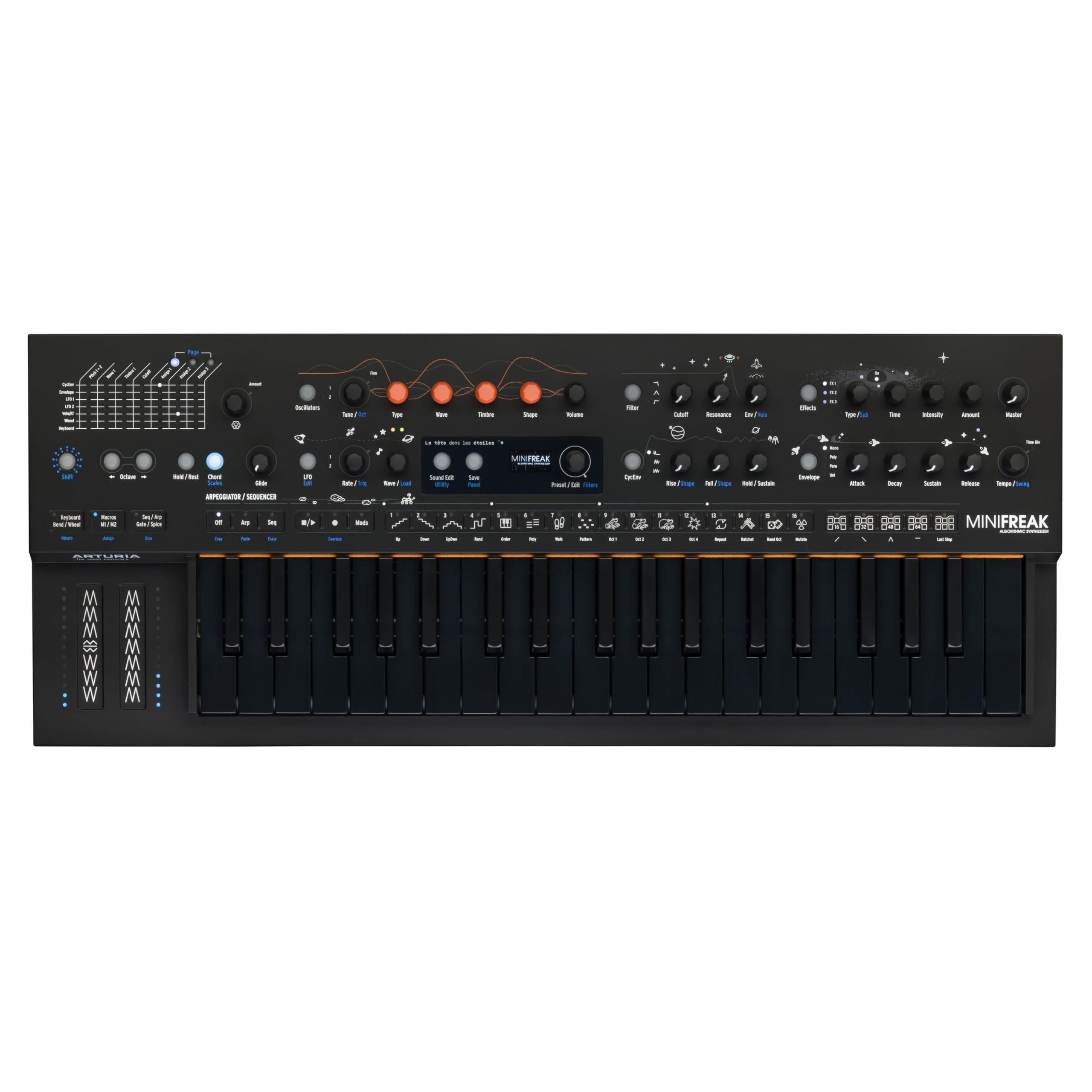Arturia MiniFreak 37-key Hybrid Synthesizer - Limited-edition