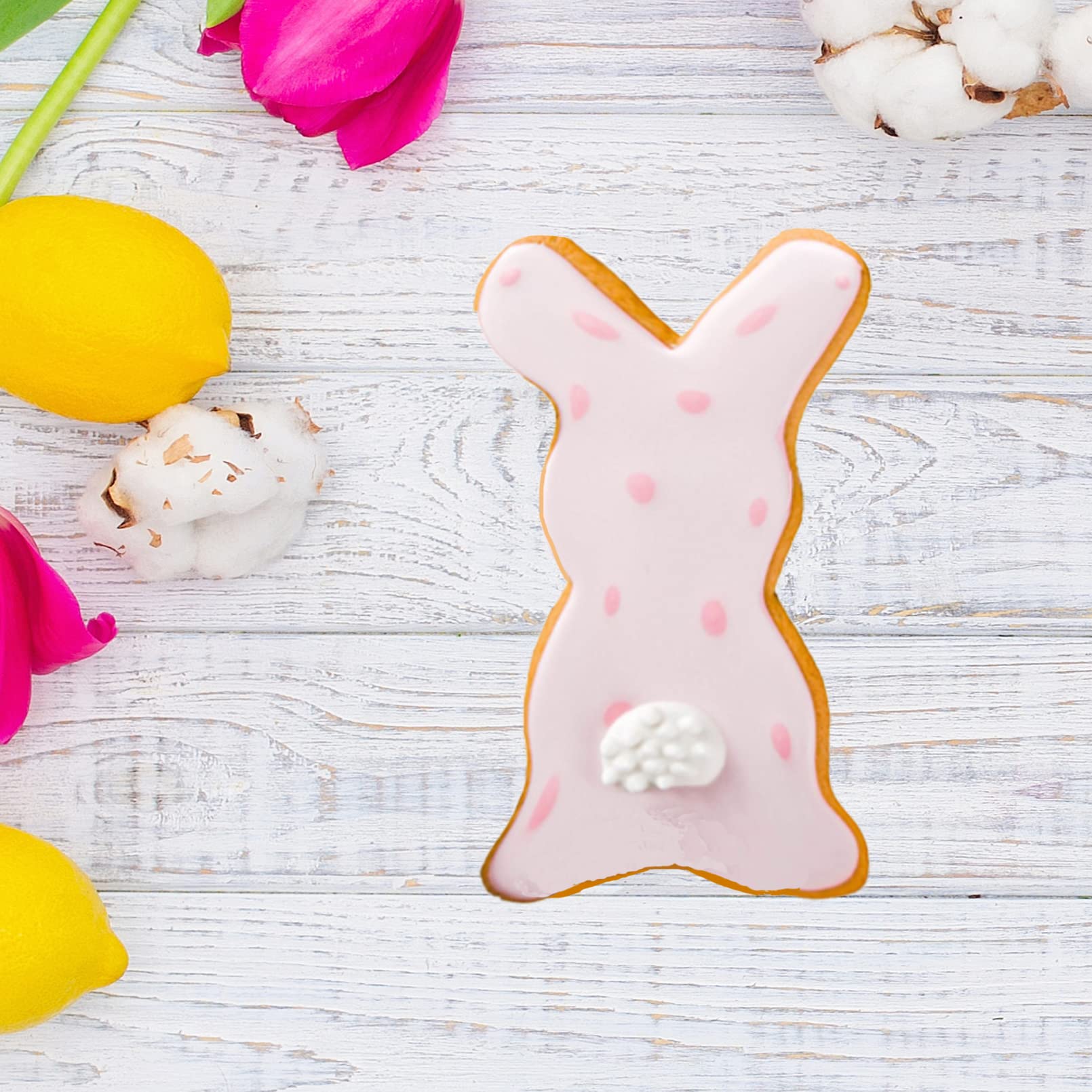 Set 5 Formine Biscotti Pasquali In Acciaio Inox - Coniglietto, Uova, Carote Per Dolci Fai Da Te - Foto 9