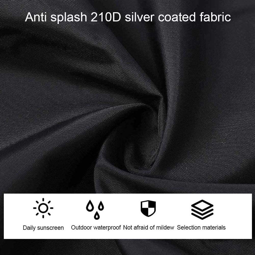 Enrouleur de couverture de piscine imperméable en tissu Oxford 210D durable pour une utilisation et un rangement faciles