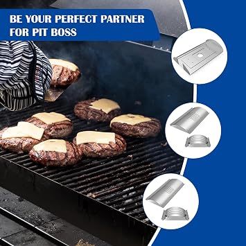 SafBbcue Flame Broiler Kit for Pit Boss PB1000 PB1100 PB1150 Series Pellet Grills
