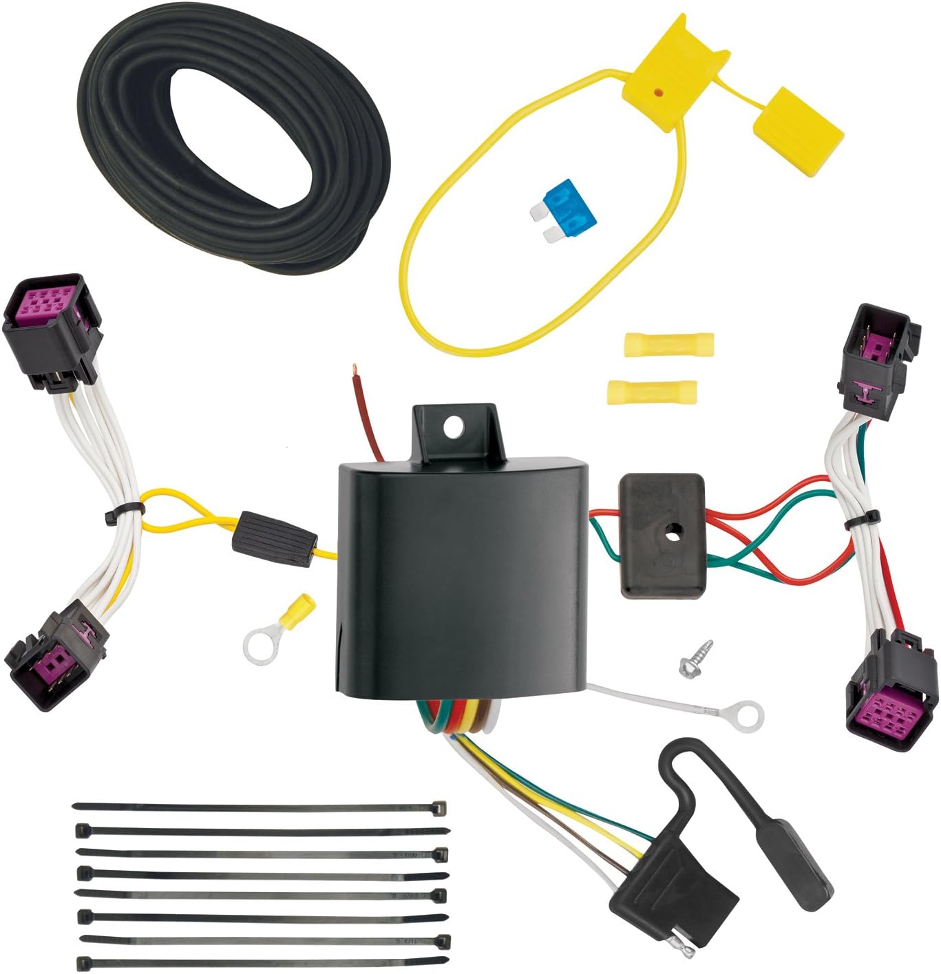 TEKONSHA T-One® T-Connector Harness, 4-Way Flat, Compatible with Select Chevrolet Sonic