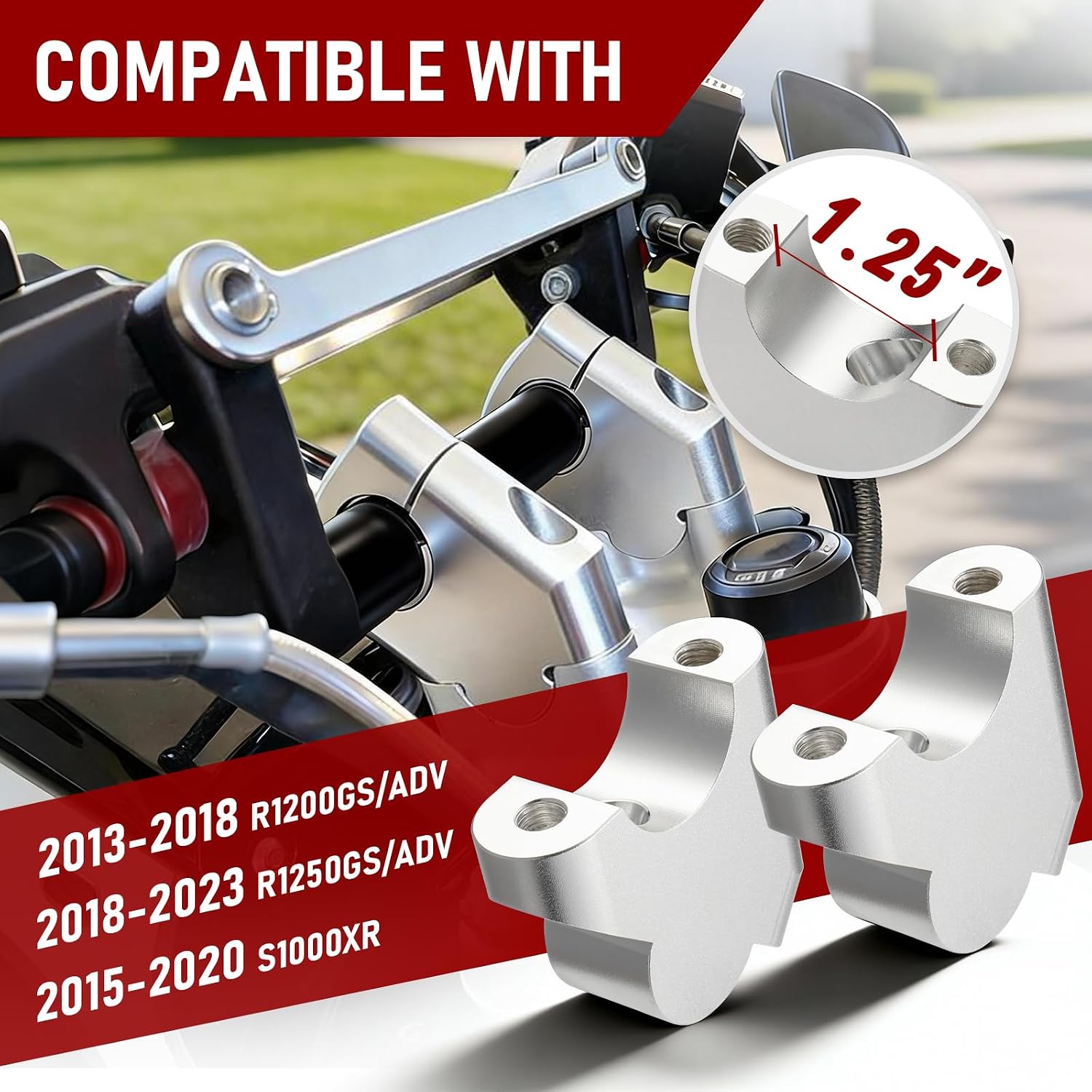 Handlebar Riser for BMW
