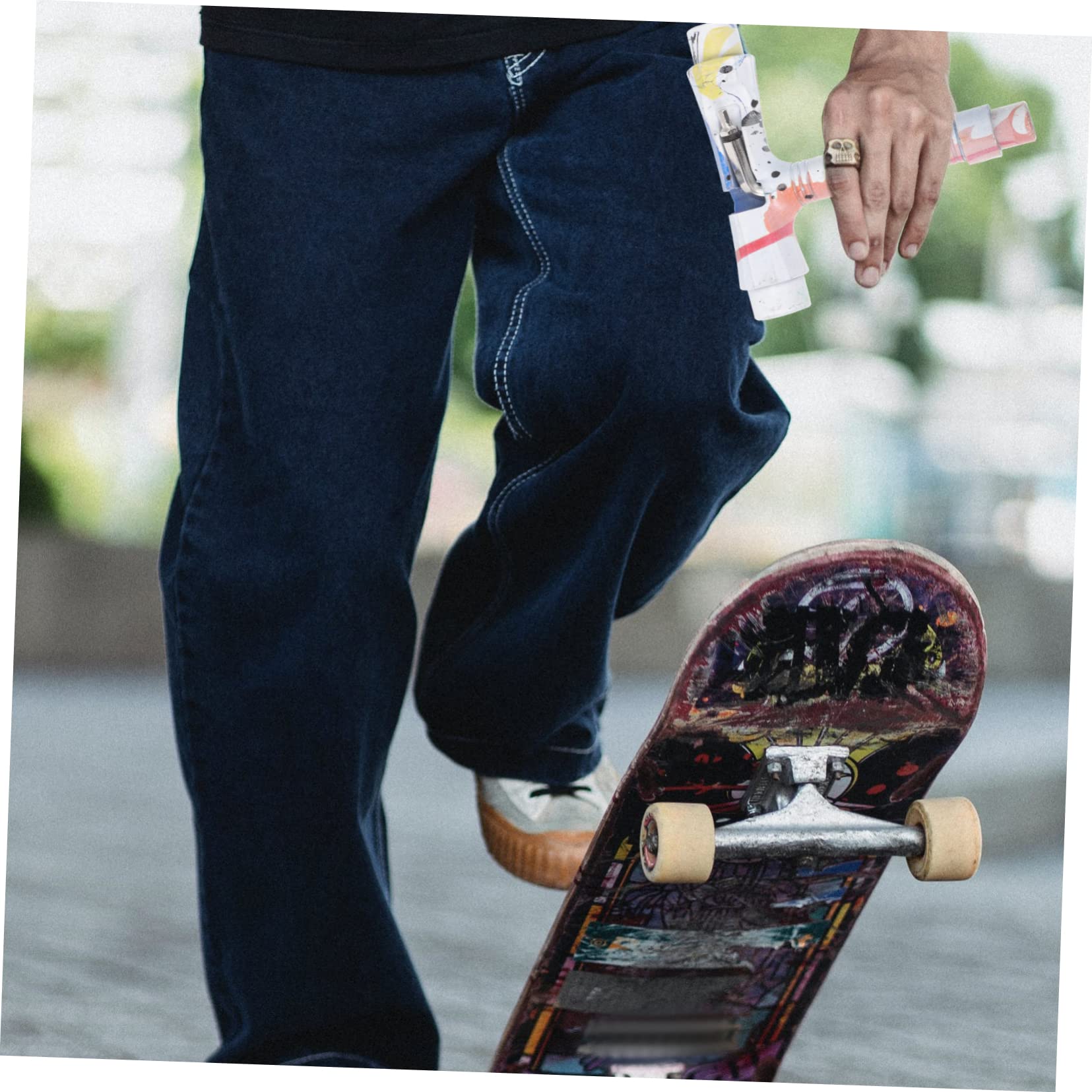 Chiave A T Multifunzione Per Skateboard - Strumento Portatile Per Manutenzione E Regolazione - Foto 8