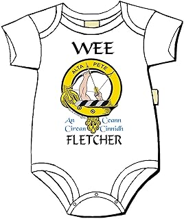 Fletcher Scottish Clan Crest Baby Jumper