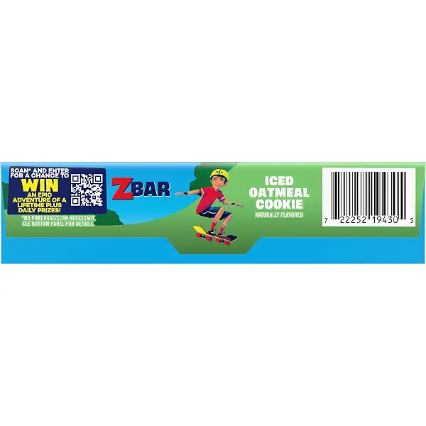 Zbar - Iced Oatmeal Cookie - Soft-Baked Energy Snack Bars - Non-GMO - 12g Whole Grains - USDA Organic Granola Bars - Snacks for Kids (6 Pack) 14