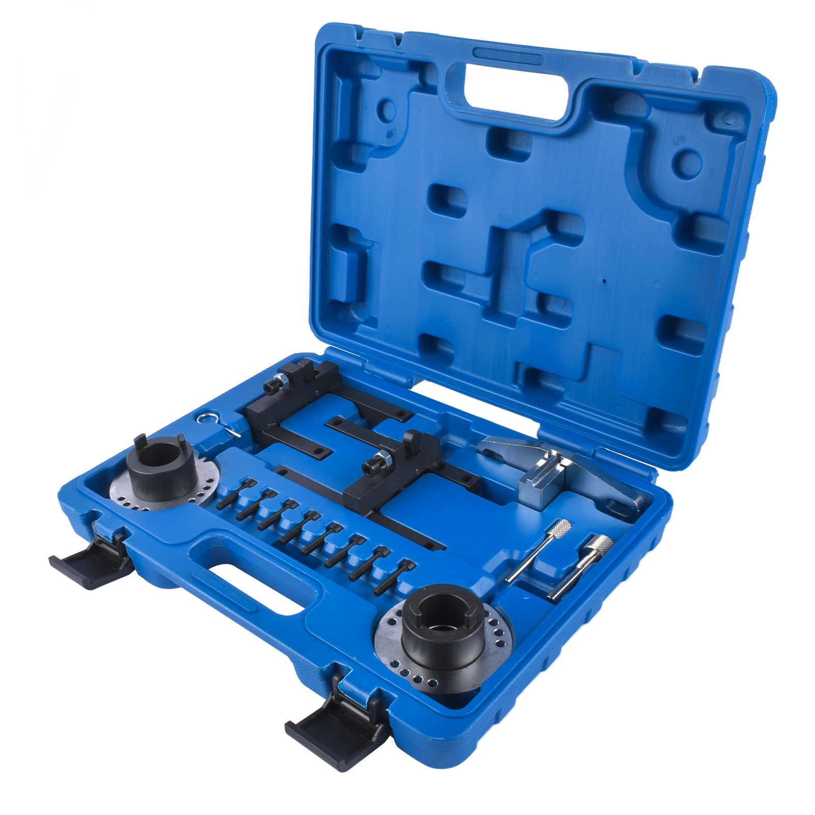 Bisenya Kit Messa in Fase del Motore bloccaggio, Strumenti per allineamento Albero a camme Compatibile con FO-rd Fie-Sta 1.0 ECOBOOST SCTi