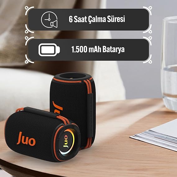 Juo SoundPeak Flex 10W RGB Bluetooth Speaker Wireless Portable Speaker