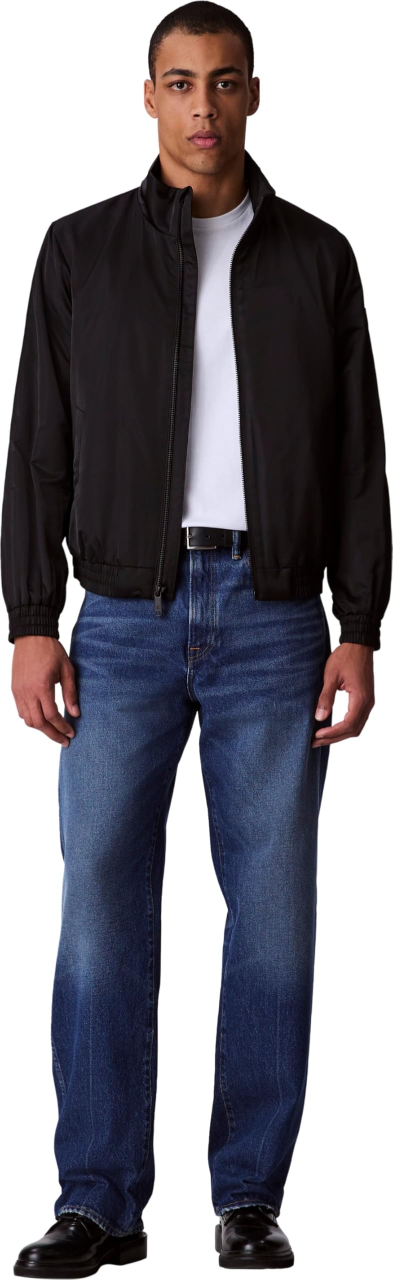 Calvin Klein Ls Padded Harrington Jacket Lv04rc516g Giacche Unisex - Adulto