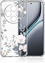 Transparent Case for Xiaomi Redmi 14C, Silicone TPU Bumper Cover for Girls Women Boys, Cute Floral Pattern Anti-Shock HD Clear Case Protective Cute Case, Daffodils