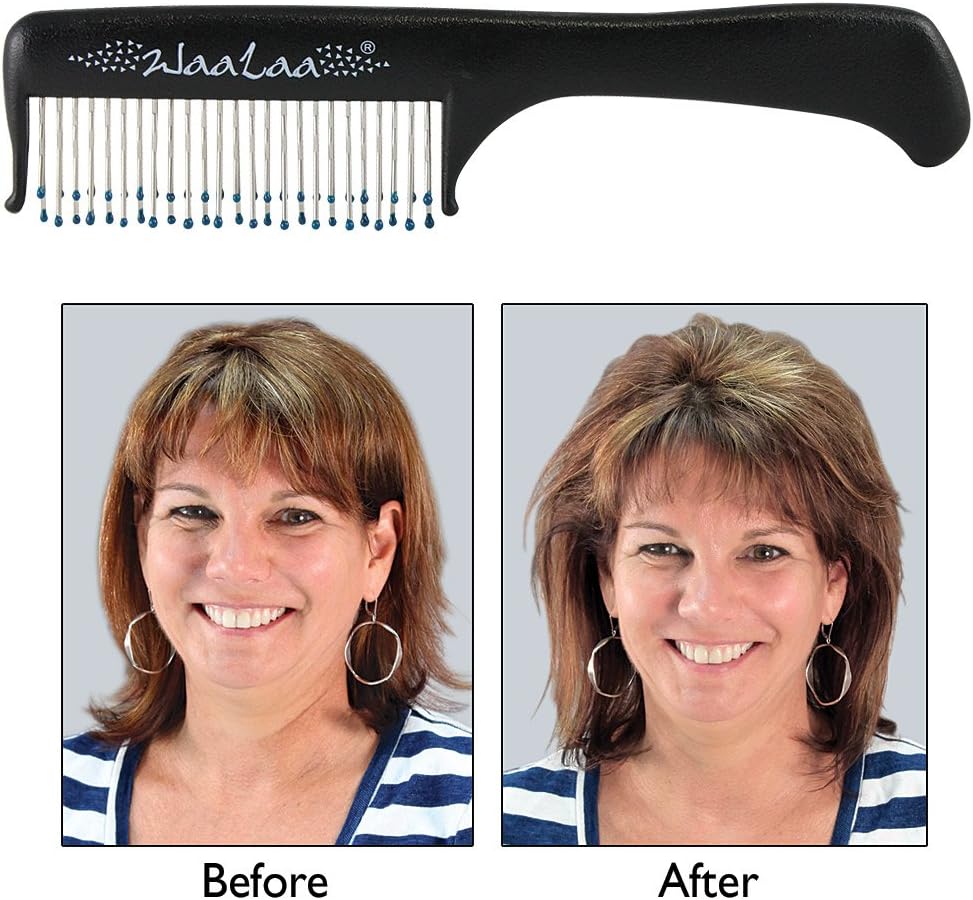 Waa Laa Hair Teasing Comb - Instant Salon Quality Lift From A Brush