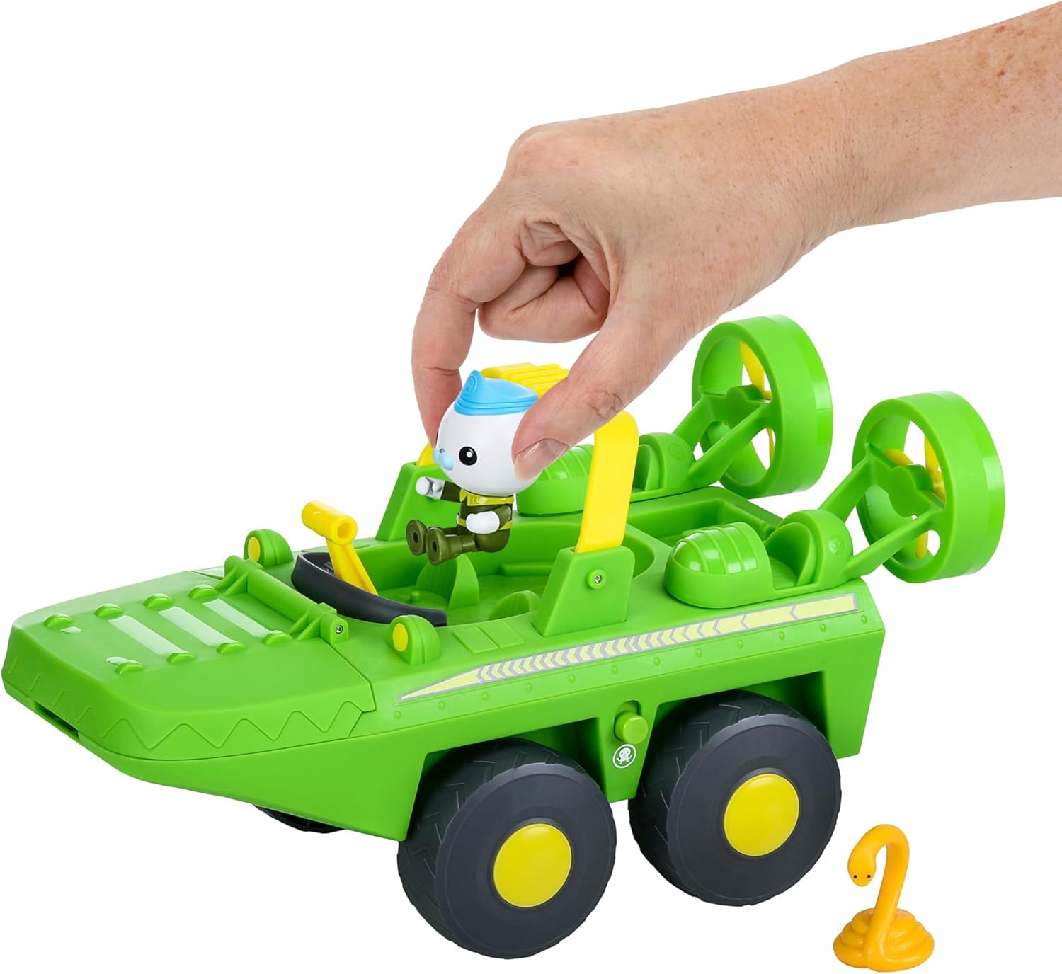 Octonauts Gup-K Swamp Speeder Toy with Captain Barnacles Figure