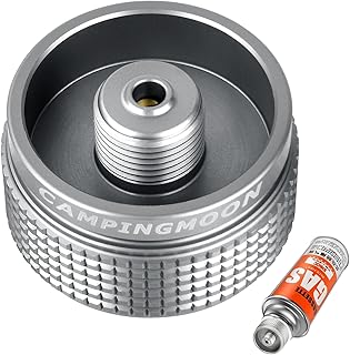 Gas Can Refill Adapter,Camping Cartridge Vent Valve,Butane Gas Refill Adapter for Outdoor Camping