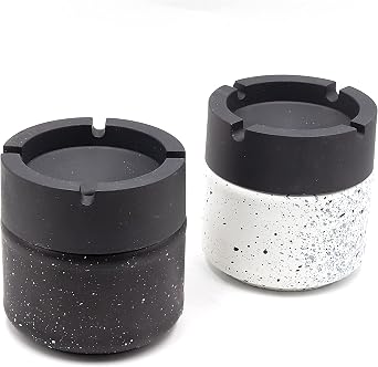 Odorless Ash Tray Vehicle Interior Ashtray Glass Jar Ashtray