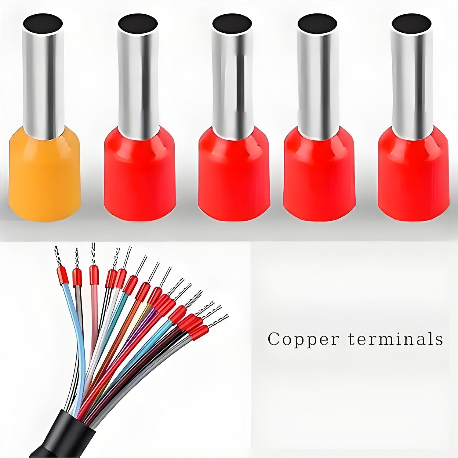 6.5ft/2m DB9 Female Connector RS232 RS485 Serial Port Cable Adapters Solderless 9-Pin COM Port Breakout Replacement Cable: 235
