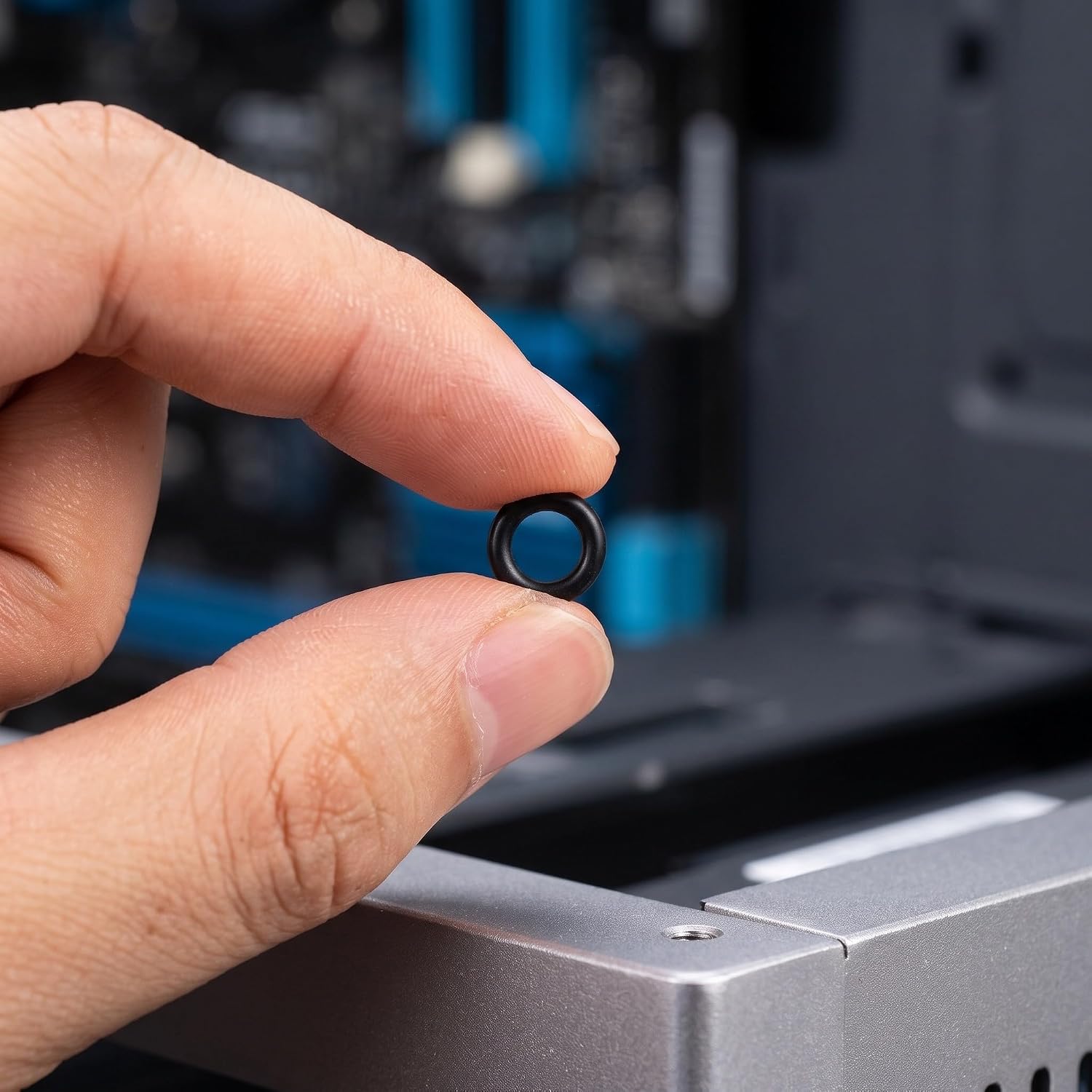 Artibetter 200pcs Computer Chassis Washer, M3-M4 Plain Washer Grommets