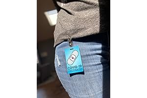 I'm Vaccinated Button Pins