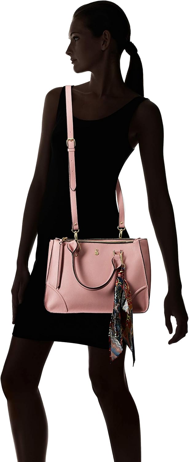London Fog Sophia Satchel Cameo