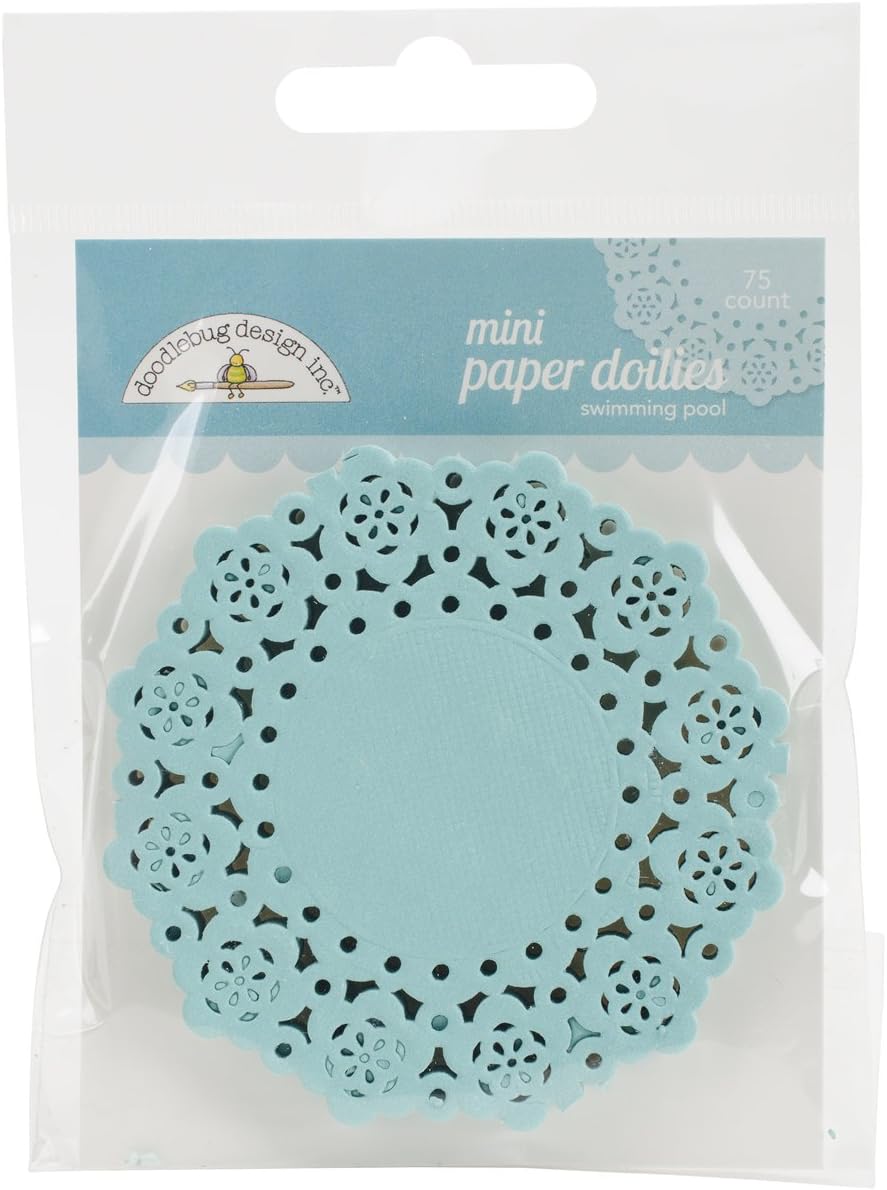 Mini Doilies (75 Pack), Swimming Pool