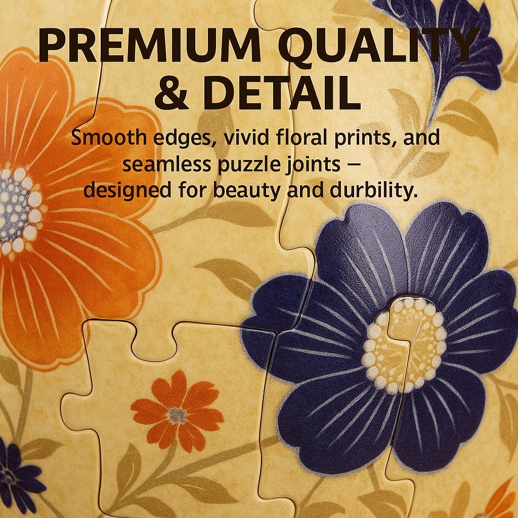 3D Puzzle Vase – 160-Piece Curved Plastic Jigsaw with Detachable Water Cup – DIY Decorative Flower Vase for Adults – Ideal Gift for Puzzle Enthusiasts & Home Décor