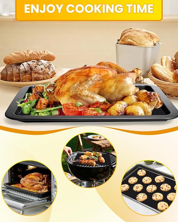 Breville BOV900BSS Smart Oven Air Fryer Pro Convection Compatible Air Fryer Liners 154 Sheets Parchment Paper 50 Sheets Perforated Liners Teflon Baking Mat Accessories for BOV900 Series