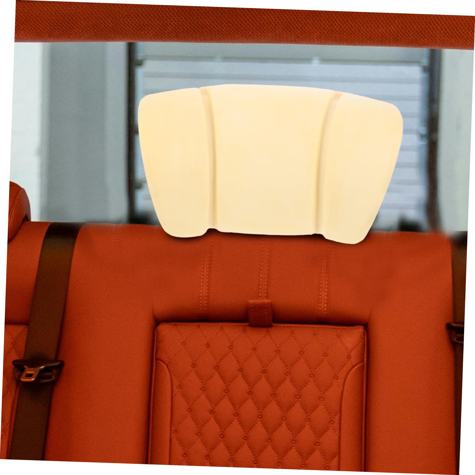PLAFOPE Coussin Rembourrage Mousse Ergonomique pour Appuie-tête de Voiture avec Tube Fer Soudé de Remplacement pour Siège de Véhicule Utilitaire Confort Amélioré sans Housse