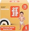 Hello Bello Premium Diapers, Size 1 (8-12 lbs) Surprise Pack for Boys - 128 Count, Hypoallergenic with Soft, Cloth-Like Feel - Assorted Boy & Gender Neutral Patterns