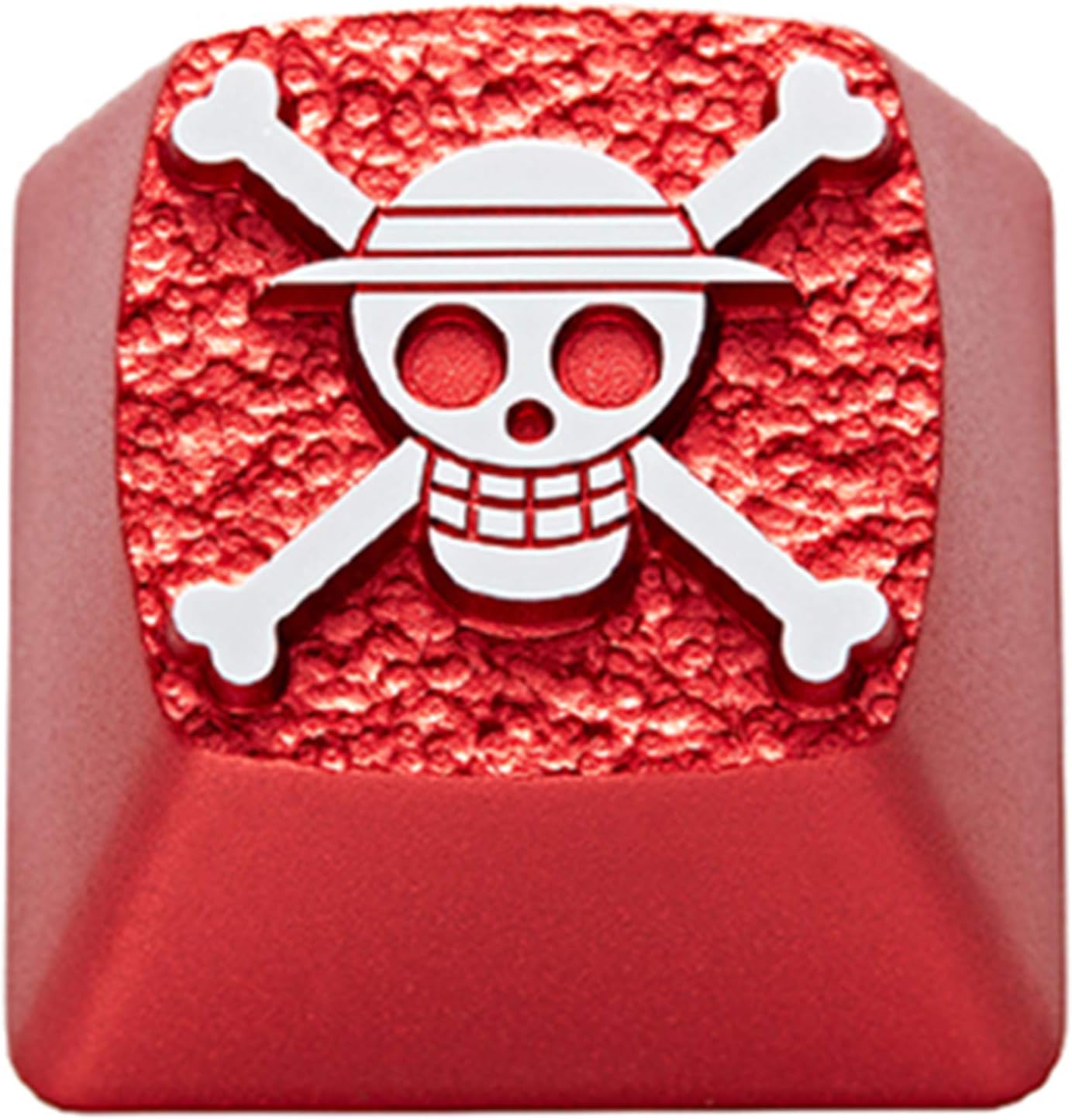 FKZ X ZOMOPLUS Custom Japanese Anime Keycaps,Artisan Metal ESC Key Caps for Cherry MX Switches Mechanical Gaming Keyboard Replacement, PC Gamer Gifts (Red2)