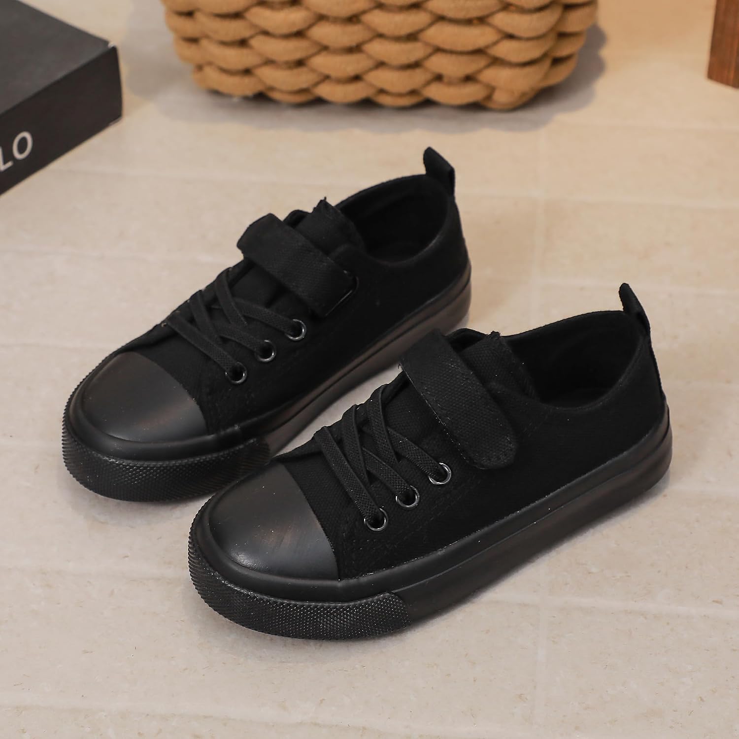 Komfyea Boys and Girls Soft Sole Toddler Little Kids Sneaker Shoes