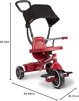 Amazon.co.jp: Radio Flyer ペダル&プッシュ 4-in-1 Stroll ' N Trike