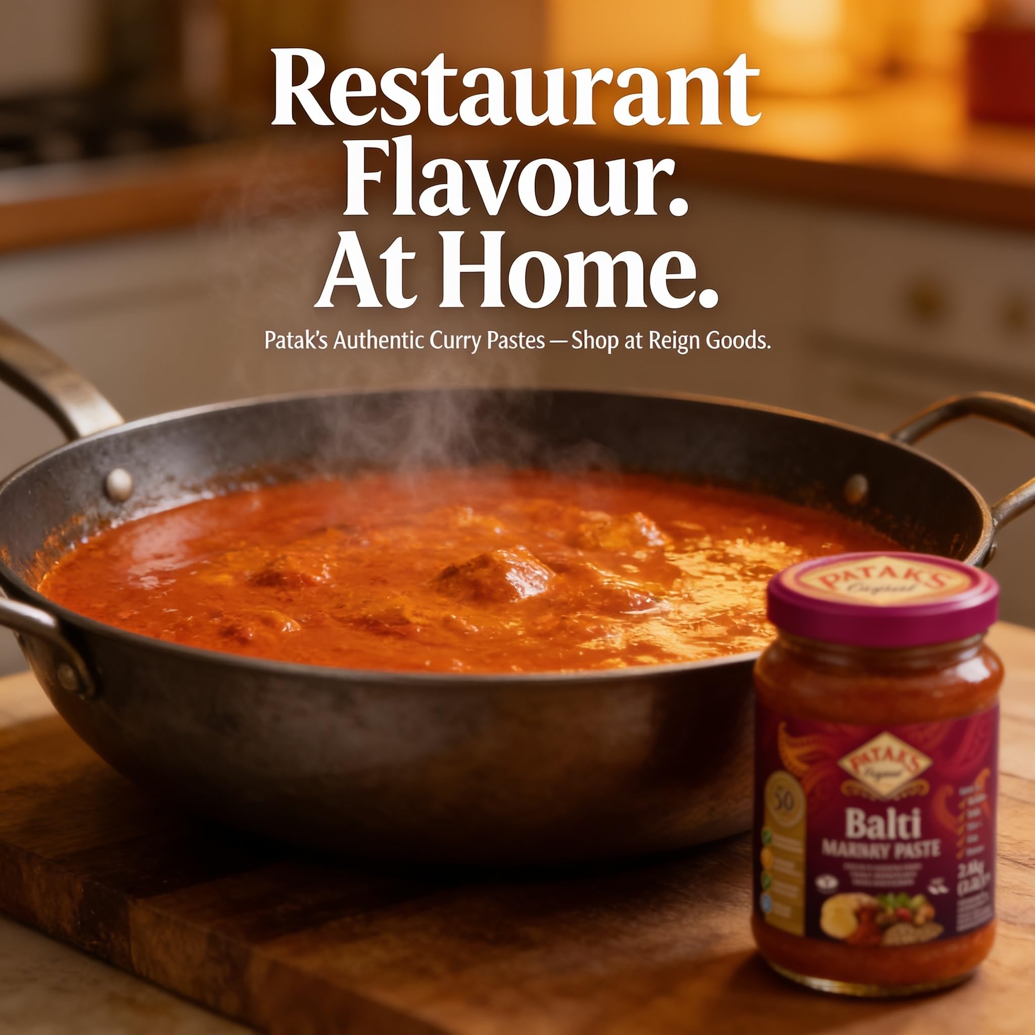 Patak's Original Balti Curry Paste, 2,2 l, 2,3 kg
