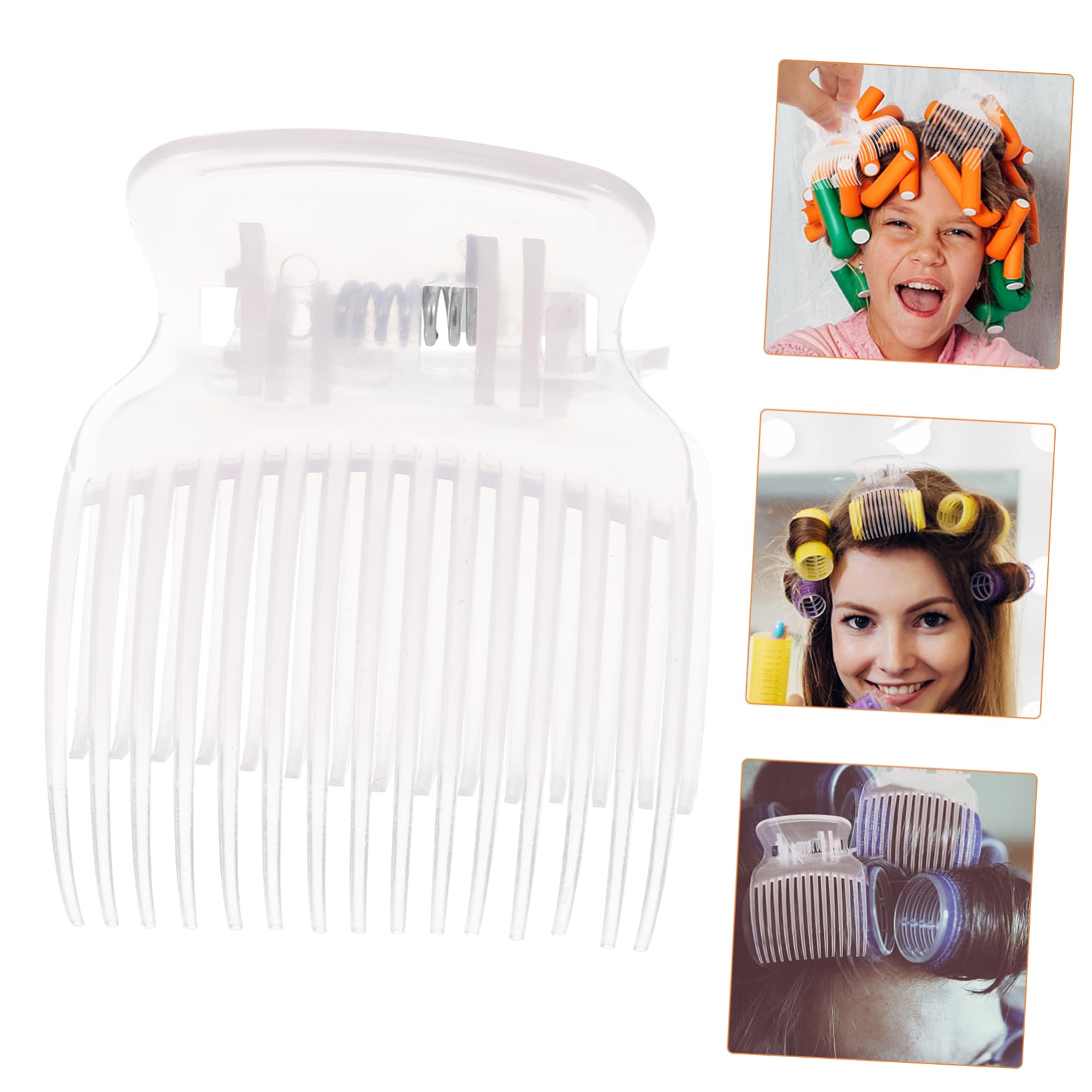 Didiseaon 10pcs Hot Curler Clamp Insulated Hair Roller Clips for Coloring Perming and Care Replacement for Hot Roller Clips Quick Heating