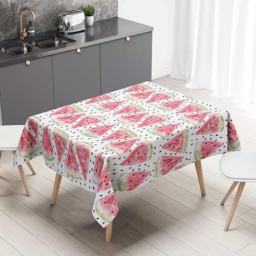 Mantel de acuarela Redondo para Mesa De 4 Sillas Coral Verde Pálido Negro Mantel rústico Decoración de mesa 30 x 30 pulgadas Abstract_07