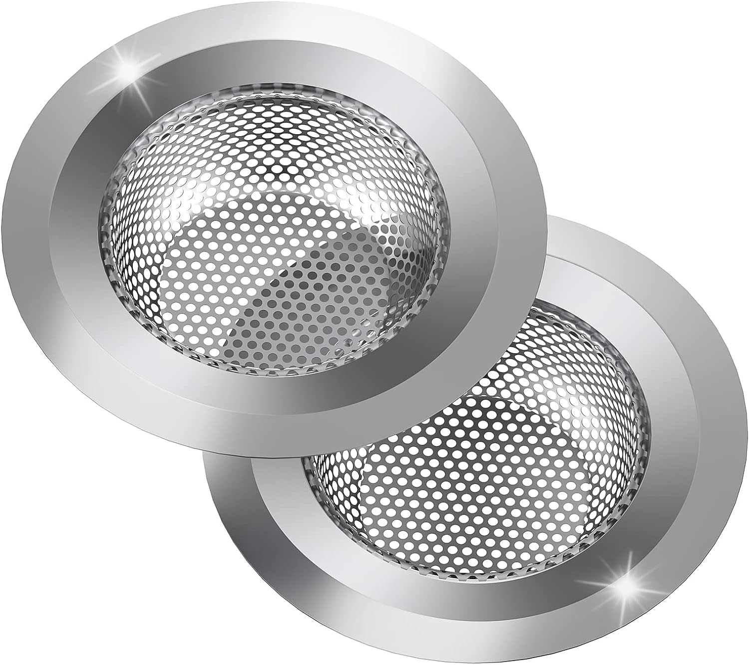WEIRD Sink Strainer Jali for Kitchen (Diameter 11cm),Heavy Duty Stainless Jaali, Food Catcher, Drain Basin Basket Filter, Dishwasher Safe, Durable Drain Protector for Kitchens & Bathroom Sinks. (B0CXM7QM1T) Amazon Price History, Amazon Price Tracker
