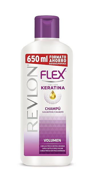 Amazon.com: FLEX KERATIN champú para cabello fino 22.0 fl oz de Revlon :  Belleza y Cuidado Personal